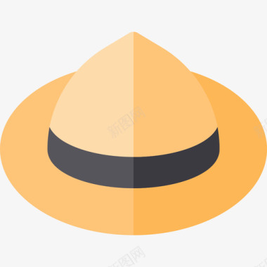 帽子泰国3扁平图标图标