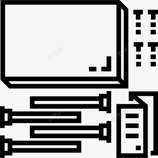 家具普通艺术9线性图标svg_新图网 https://ixintu.com 家具 普通艺术9 线性