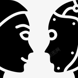 图灵测试图灵测试人工智能23填充图标高清图片