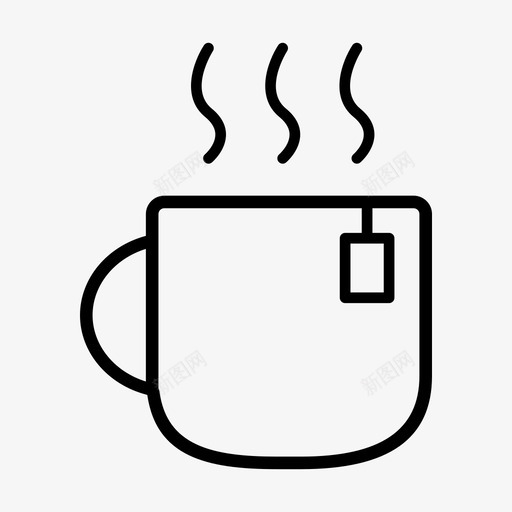 茶饮料玻璃图标svg_新图网 https://ixintu.com ios用户界面 开发 杯子 玻璃 网页设计 茶 饮料