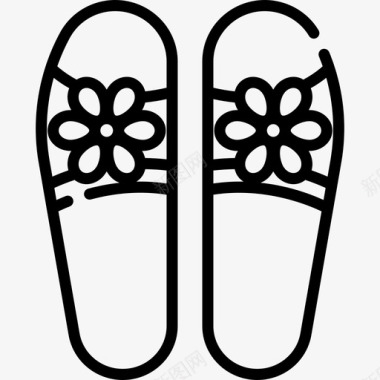 凉鞋母亲节15直系图标图标