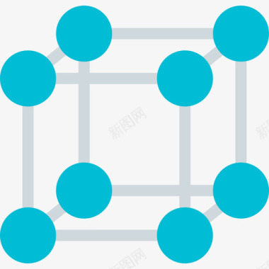 分子科学52扁平图标图标