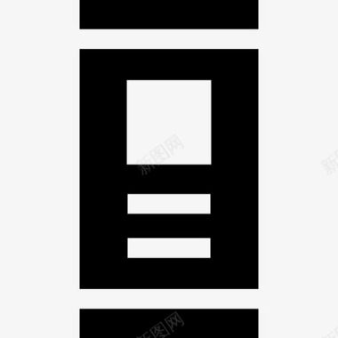 智能手机网页42填充图标图标