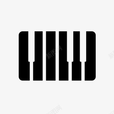 钢琴艺术家娱乐图标图标
