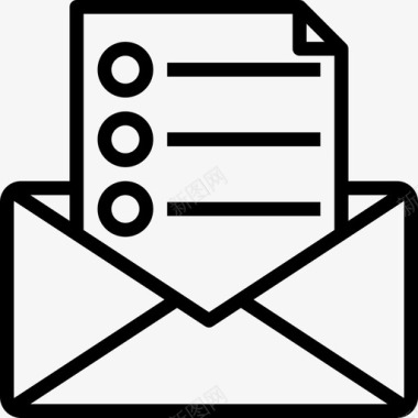 邮件办公用品直邮图标图标