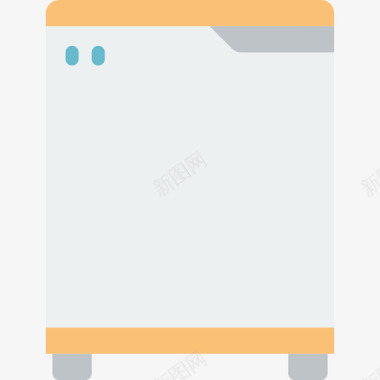 冰箱家用电器3平板图标图标