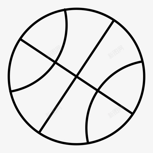 篮球健身游戏图标svg_新图网 https://ixintu.com 健身 游戏 篮球 运动