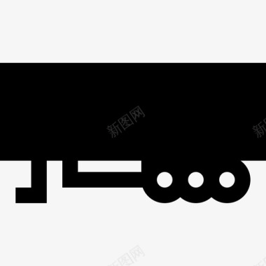拖车运输53满载图标图标