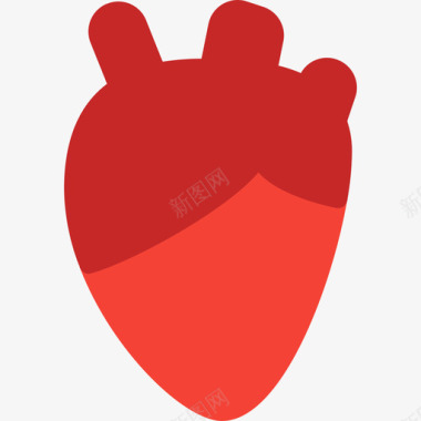 心脏医疗保健3扁平图标图标