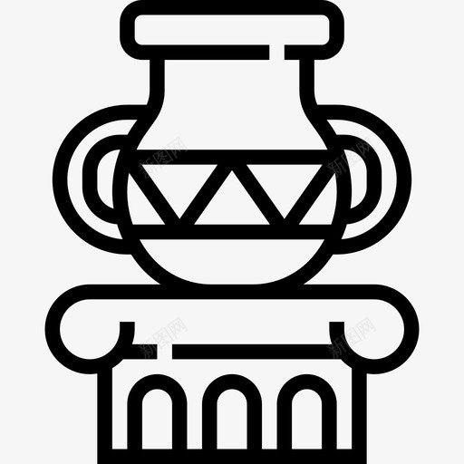 历史教育124直系图标svg_新图网 https://ixintu.com 历史 教育124 直系