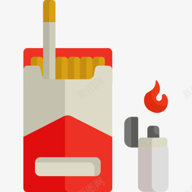 香烟业余爱好消遣图标图标