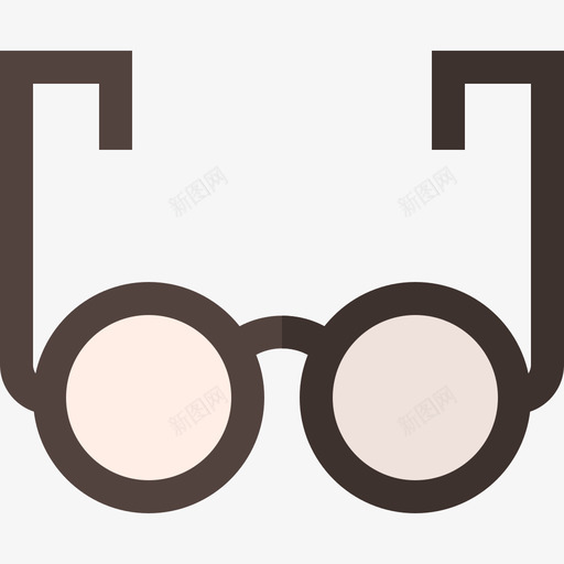 眼镜法律和司法扁平图标svg_新图网 https://ixintu.com 扁平 法律和司法 眼镜
