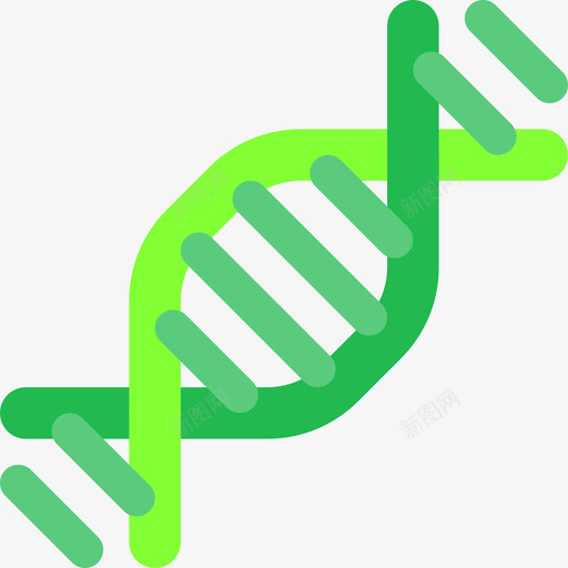 Dna技术43扁平图标svg_新图网 https://ixintu.com Dna 扁平 技术43