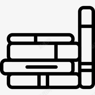 书籍教育54直系图标图标