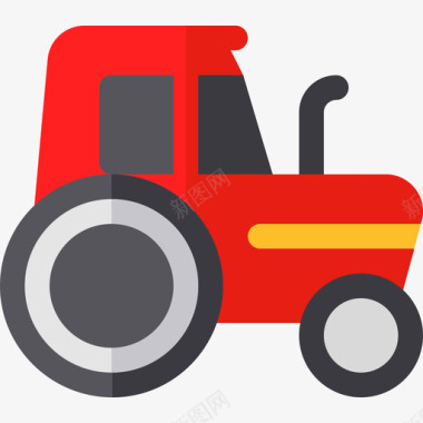 拖拉机在村里平的图标图标