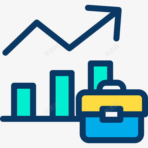 条形图分析3线性颜色图标svg_新图网 https://ixintu.com 分析3 条形图 线性颜色