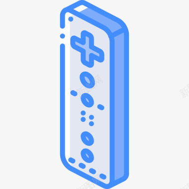 游戏控制器techiso蓝色图标图标