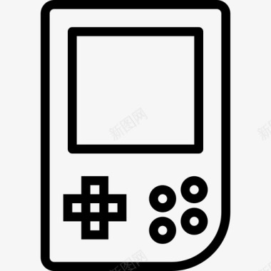 Gamepad技术39线性图标图标