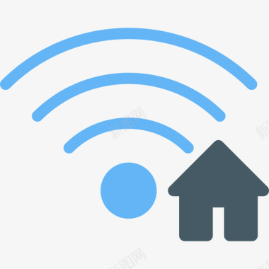 Wifi网络31扁平图标图标