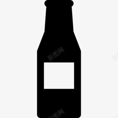 啤酒瓶野餐27装满图标图标