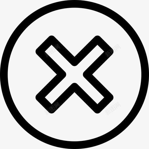 关闭银行和金融17线性图标svg_新图网 https://ixintu.com 关闭 线性 银行和金融17