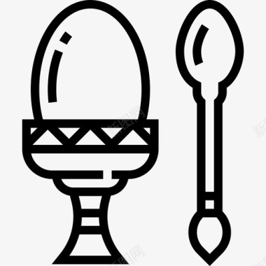 煮蛋快餐36直系图标图标