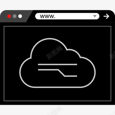 云开发web3平面图标图标