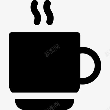 咖啡杯商务管理18装满图标图标