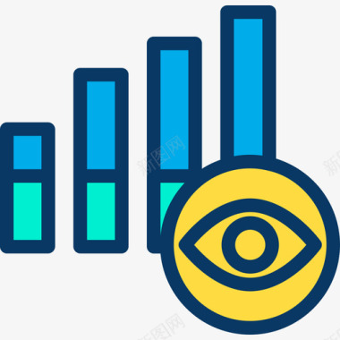 条形图分析3线性颜色图标图标