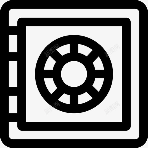 保险箱私家侦探4直系图标svg_新图网 https://ixintu.com 保险箱 直系 私家侦探4