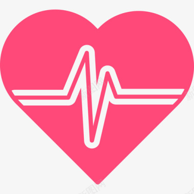 心脏心脏2平坦图标图标