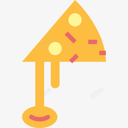 披萨片43号餐厅扁平图标svg_新图网 https://ixintu.com 43号餐厅 扁平 披萨片
