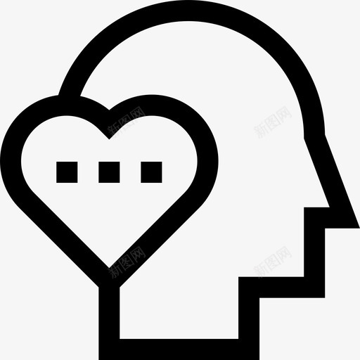 爱情人际关系和情感5直系图标svg_新图网 https://ixintu.com 人际关系和情感5 爱情 直系