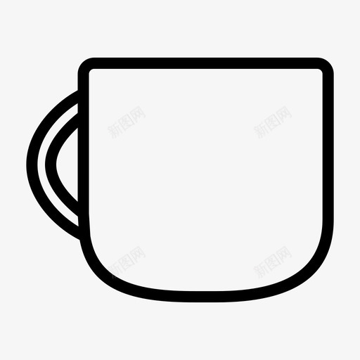 饮料咖啡杯子图标svg_新图网 https://ixintu.com ios用户界面 咖啡 开发 杯子 网页设计 饮料