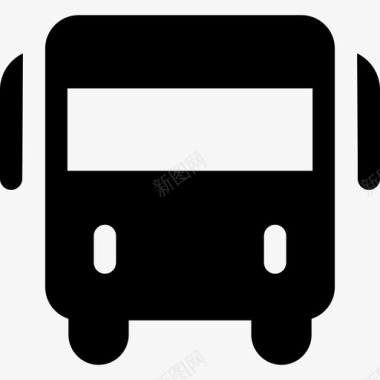 公共汽车旅行77满载图标图标
