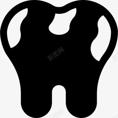 牙齿牙科护理12填充图标图标