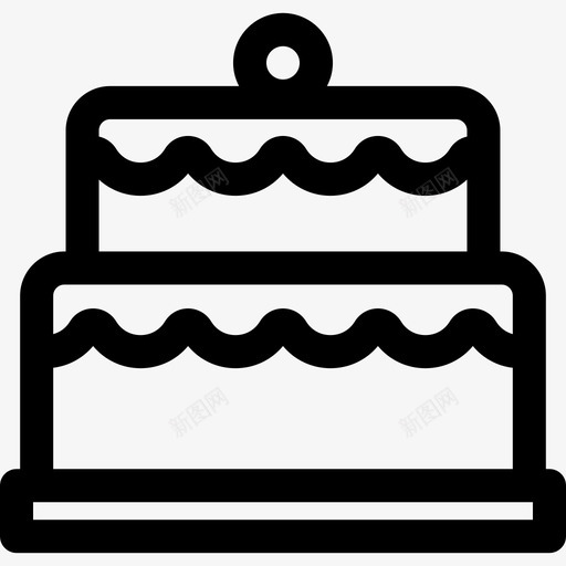 蛋糕面包房10直系图标svg_新图网 https://ixintu.com 直系 蛋糕 面包房10