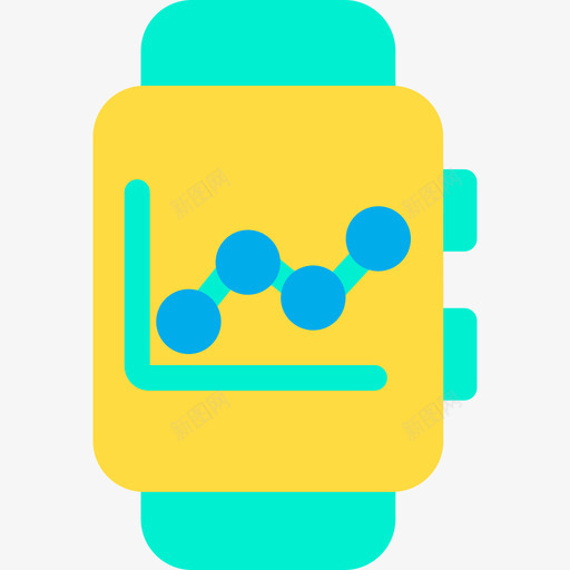 智能手表分析2平面图标svg_新图网 https://ixintu.com 分析2 平面 智能手表