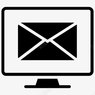 电子邮件商务电子邮件internet聊天图标图标