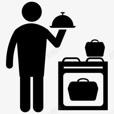 烘焙食物食物公鸡厨房用具图标图标