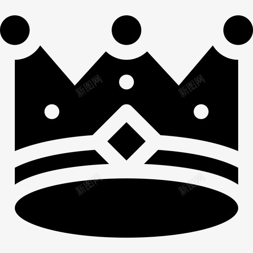 皇冠派对庆典5填充图标svg_新图网 https://ixintu.com 填充 派对庆典5 皇冠
