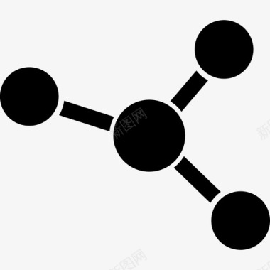 分子生物学科学图标图标