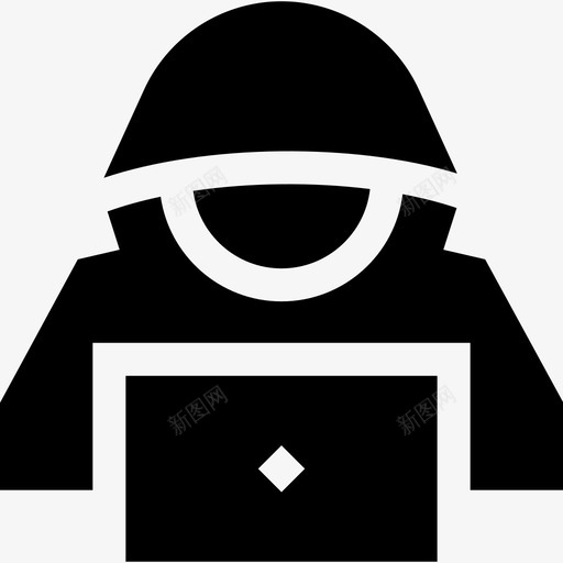 黑客数据保护10填充图标svg_新图网 https://ixintu.com 填充 数据保护10 黑客