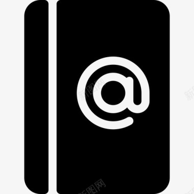 地址簿电子邮件2填充图标图标