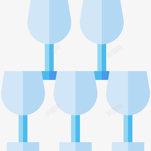 玻璃杯鸡尾酒12杯平杯图标svg_新图网 https://ixintu.com 平杯 玻璃杯 鸡尾酒12杯