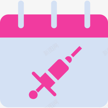 疫苗接种婴儿52扁平图标图标