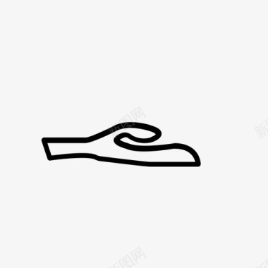 手字母埃及图标图标