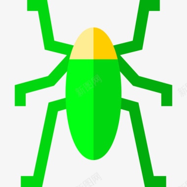 昆虫昆虫15扁平图标图标