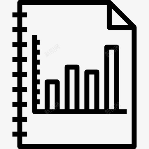 笔记本教育114直线图标svg_新图网 https://ixintu.com 教育114 直线 笔记本