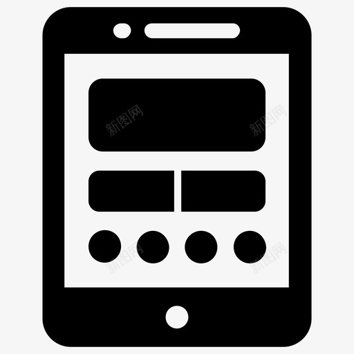 平板电脑托管互联网托管服务器托管图标svg_新图网 https://ixintu.com 互联网托管 平板电脑托管 服务器托管 移动托管 网络托管 网络托管字形图标